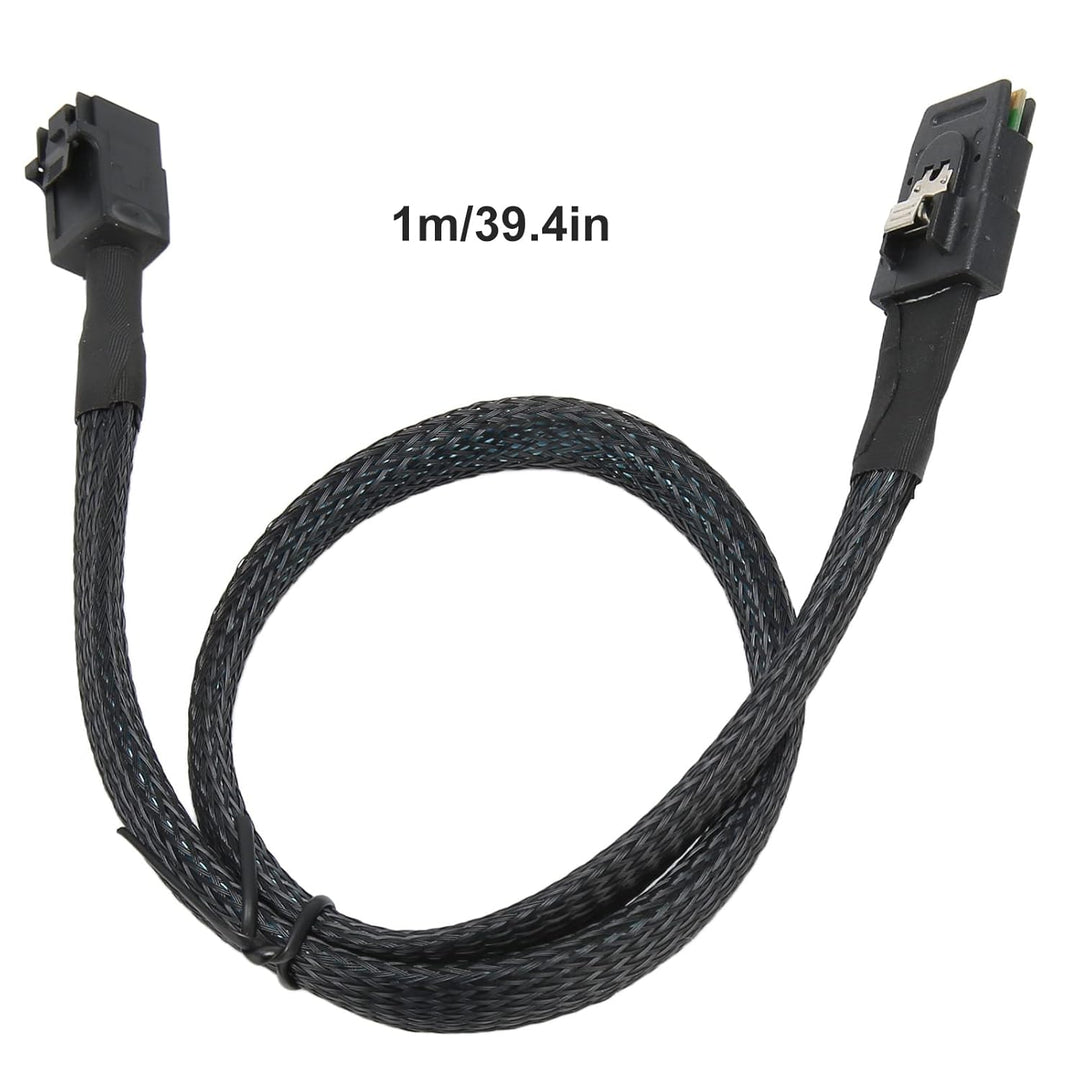 Elprico 12G Internes -SAS-HD-SFF-8643-zu-SFF-8087-Kabel, Internes -SAS-zu-SAS-Kabel, Verlustarmes, F
