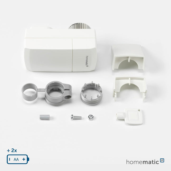 Homematic IP Smart Home Heizkörperthermostat – kompakt, digitaler Thermostat Heizung, Heizungsthermo