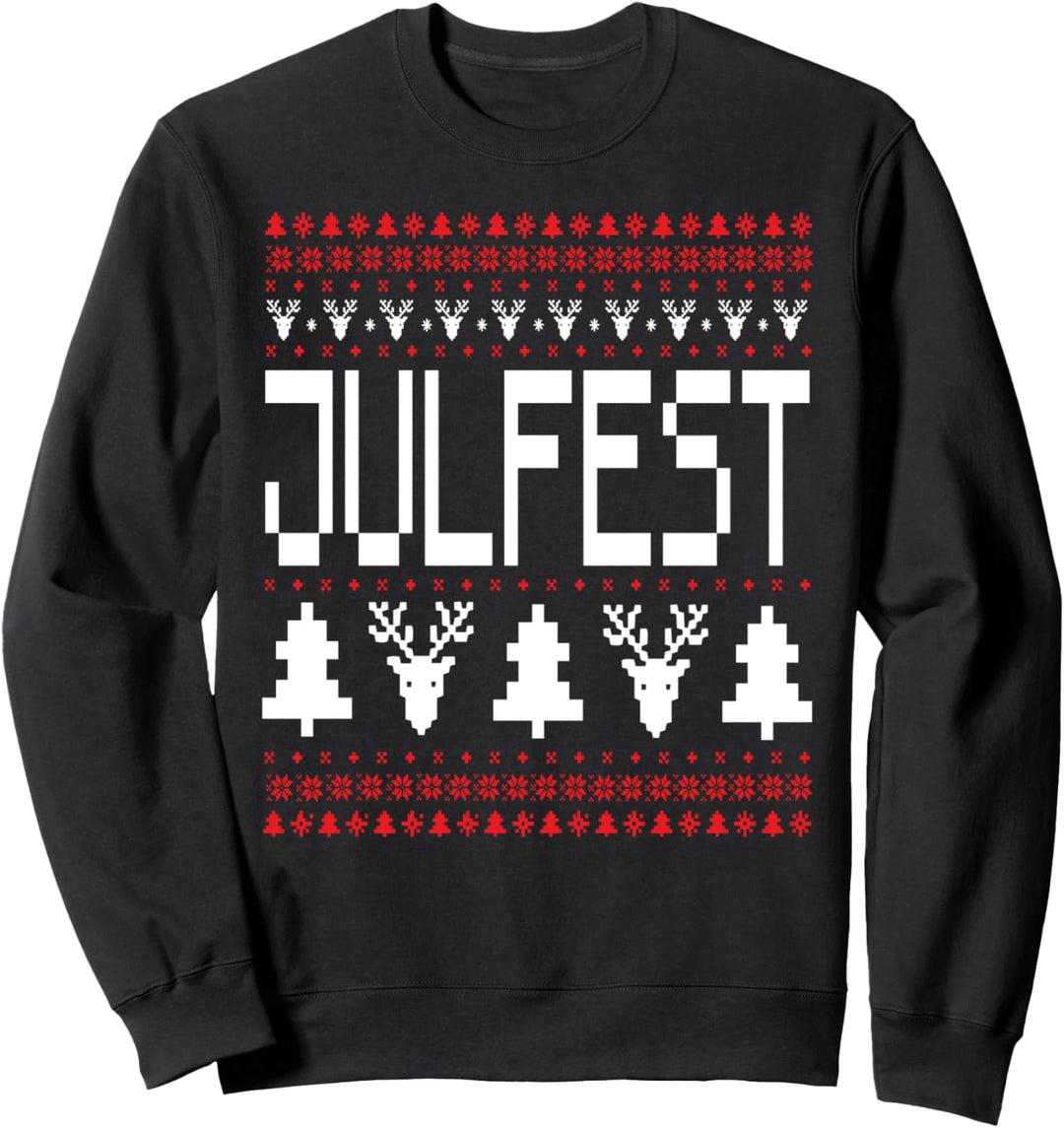Ugly Julfest Heidnische Weihnachten Wintersonnwende Sweatshirt