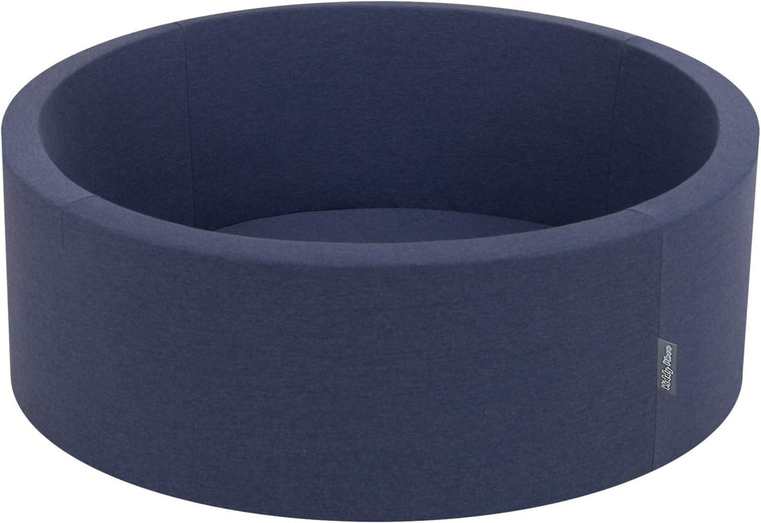 KiddyMoon Bällebad 90X30cm/200 Bälle ∅ 7Cm Bällepool Mit Bunten Bällen Für Junge Babys Kinder Rund,