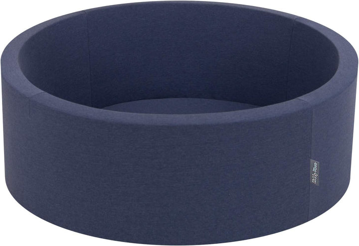 KiddyMoon Bällebad 90X30cm/200 Bälle ∅ 7Cm Bällepool Mit Bunten Bällen Für Junge Babys Kinder Rund,