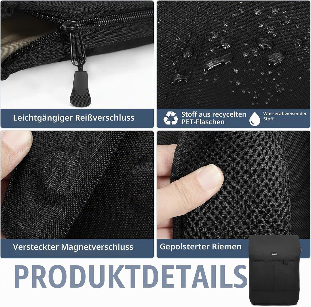 LOVEVOOK Rucksack Damen, 17 Zoll Laptop Rucksack Schulrucksack Mädchen Teenager mit Laptopfach &amp; Ant