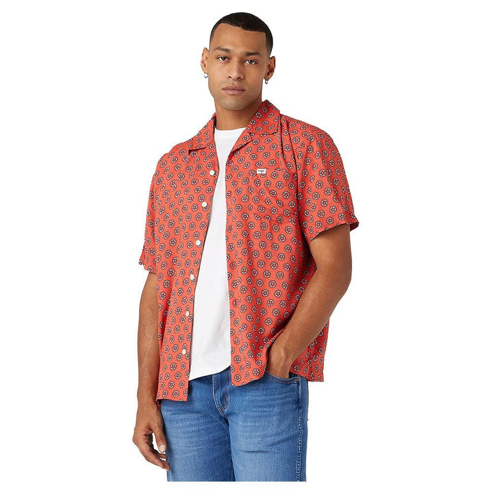Wrangler Herren Shirt XS Rot, XS Rot