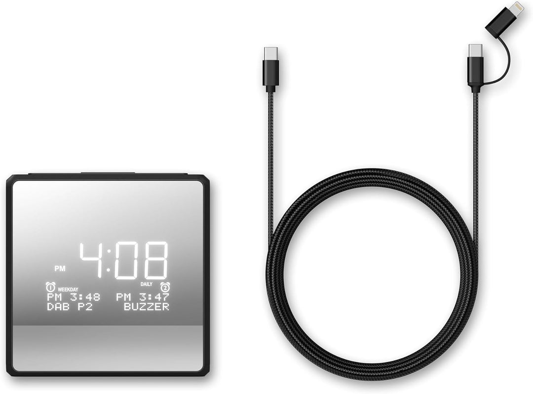 Philips TAR4650 Dualer Wecker DAB/FM Radiowecker mit USB