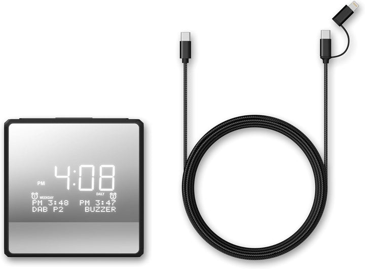 Philips TAR4650 Dualer Wecker DAB/FM Radiowecker mit USB