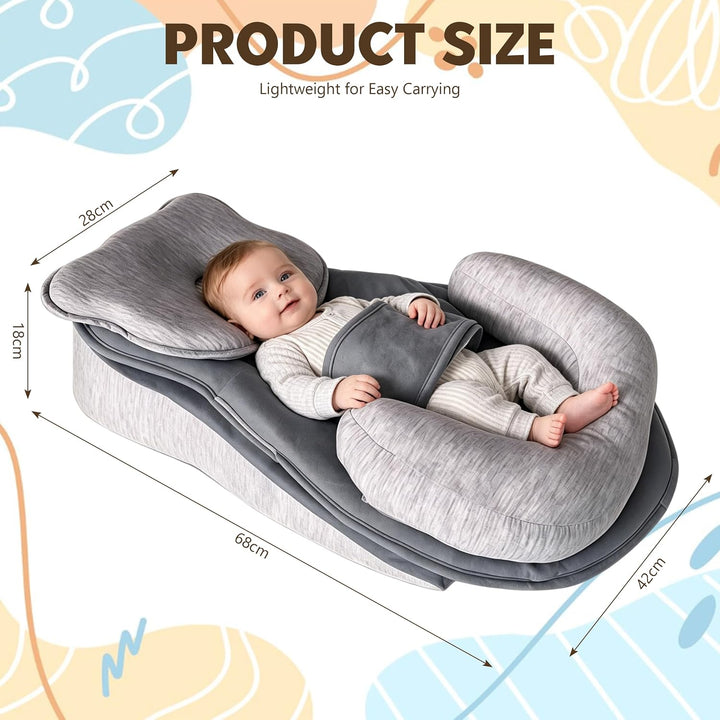 Stillkissen, Flaschenfütterung Kissen, Multifunktionales Nursing Breastfeeding Pillow, Ergonomisches