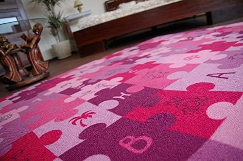Teppich Puzzle lila 300x400 cm 300x400 cm Puzzle Lila, 300x400 cm Puzzle Lila