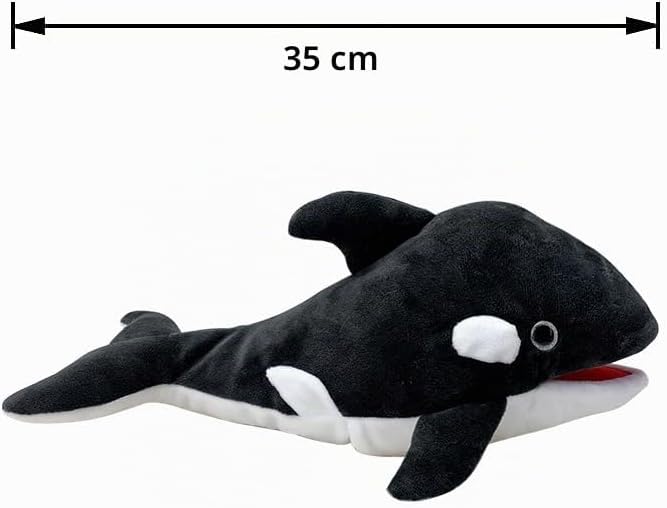 LOMTRATS Meerestier-Handpuppen für Kinder, Kleinkinder umfassen Haie, Wale usw. mit beweglichen offe