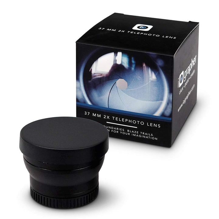 iOgrapher 2x Telefoto Lens 37mm Schraubanschluss, 2x Tele
