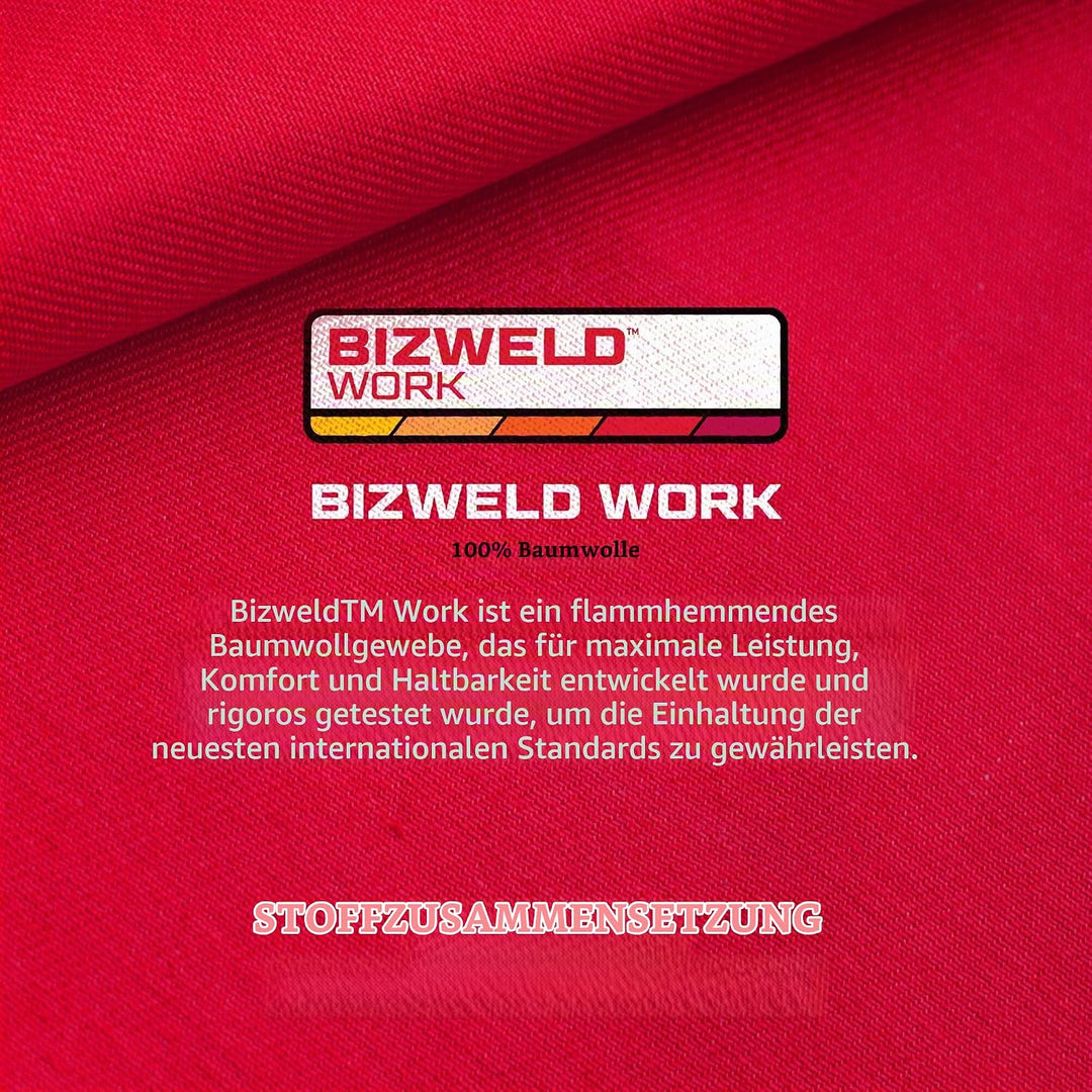 Portwest BIZ2 Herren Flammenresistente Bizweld FR Arbeitsjacke Schwarz, M M Schwarz, M Schwarz