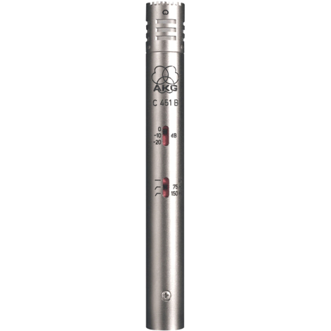 AKG c451b Mikrofon Statische Niere für Instrumente schwarz C451B - Kondensatormikrofonrophone, C451B