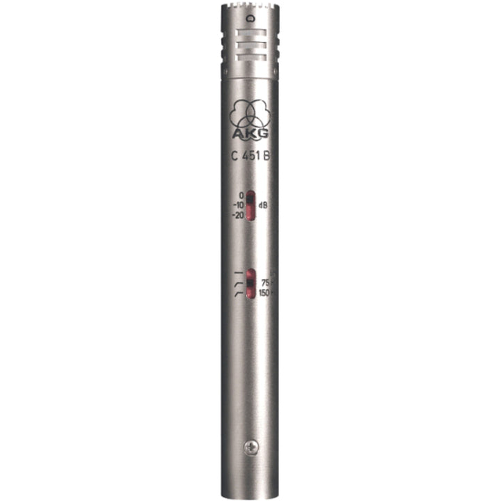 AKG c451b Mikrofon Statische Niere für Instrumente schwarz C451B - Kondensatormikrofonrophone, C451B