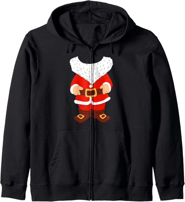 Weihnachtsoutfit Geschenkidee Weihnachtsmann Ich bin Santa Kapuzenjacke