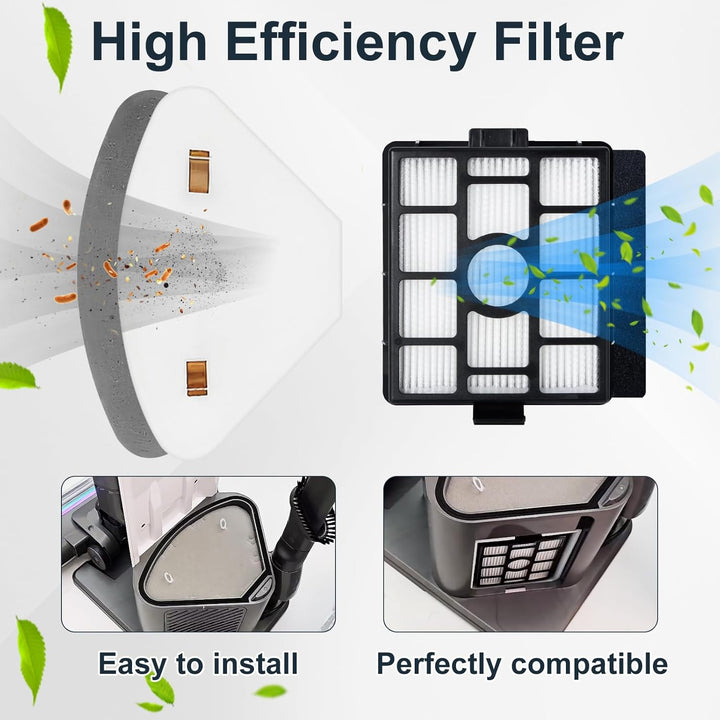 Bürstenrolle Filter Ersatzteile für Shark IP3251EUT Akku-Staubsauger, 1 Rollenbürste, 1 HEPA-Filter,