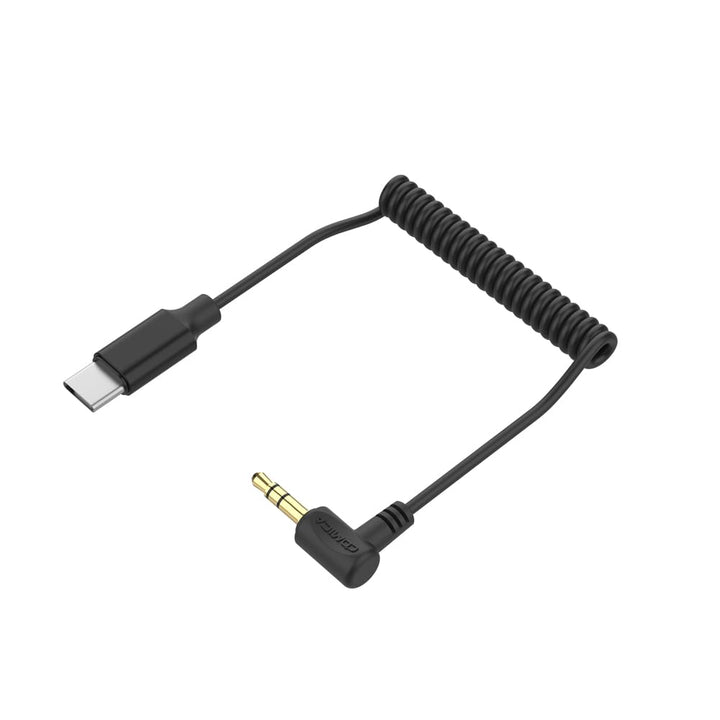 comica CVM-D-UC Mikrofonadapterkabel Ausgang Kabel für Mikrofone 3.5mm TRS auf USB-C Audio Kabel mit