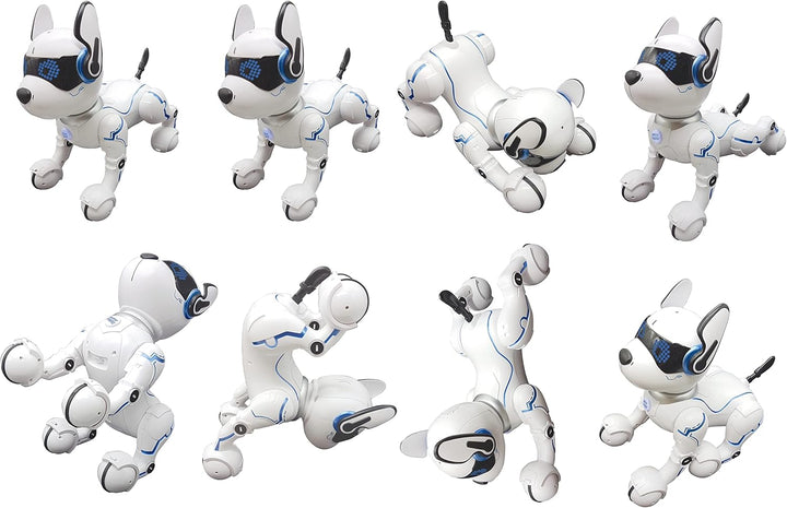 Lexibook - Power Puppy Programmierbarer Roboter-Hund mit Fernbedienung, Tanz, Yoga, Trainingsfunktio