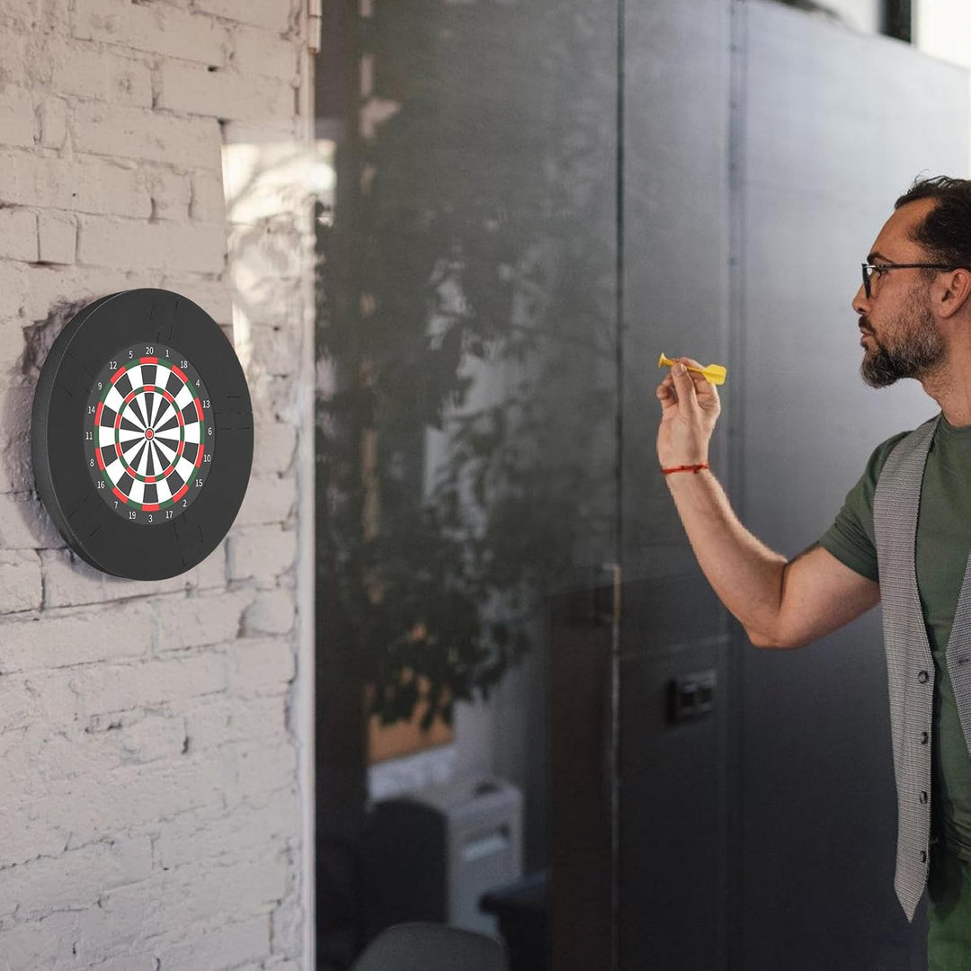 5 Stück Surround Dartscheibe Umrandung: Dartboard Schutzring für 45 cm Dartscheibe, Zielschutzring f