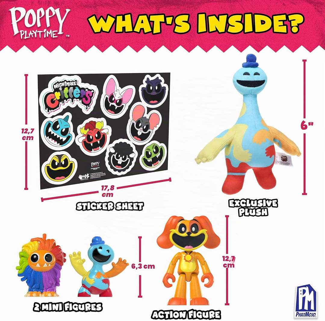 Poppy Playtime - Doey Collector Bundle (6 Stück), Gemischt