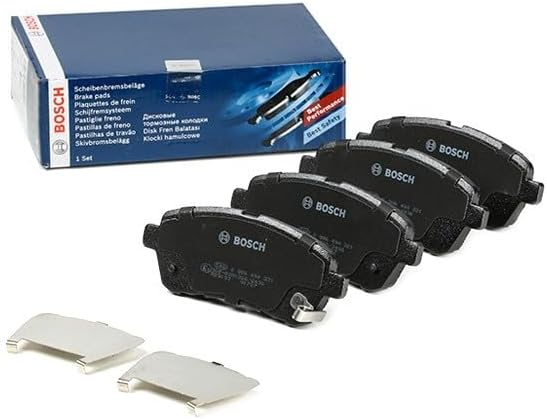Bosch BP1211 Bremsbeläge - Vorderachse - ECE-R90 Zertifizierung - vier Bremsbeläge pro Set