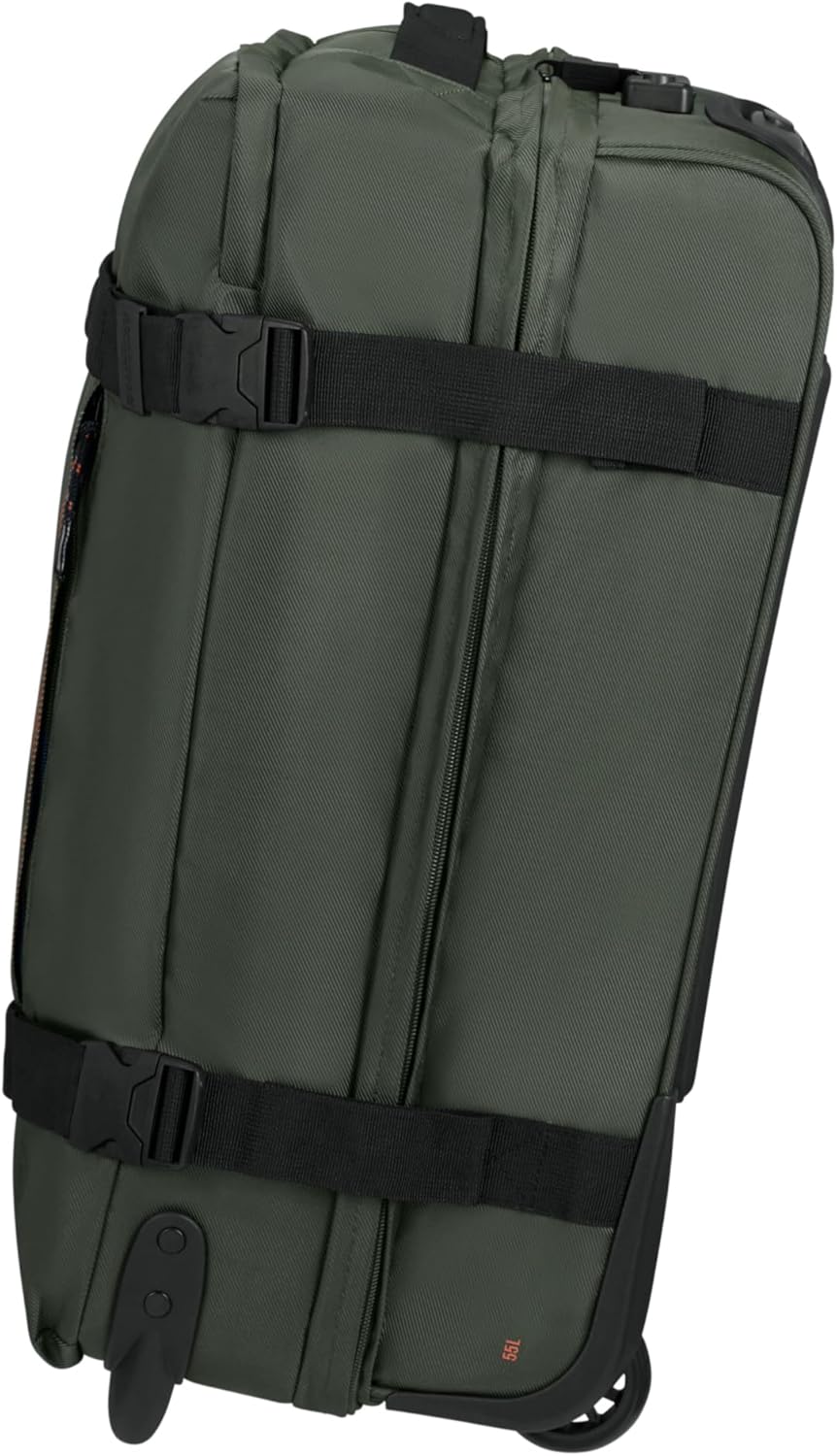 American Tourister Urban Track, Reisetasche mit 2 Rollen, 55 cm, 55 L, Grün (Dark Khaki) Grün (Dark