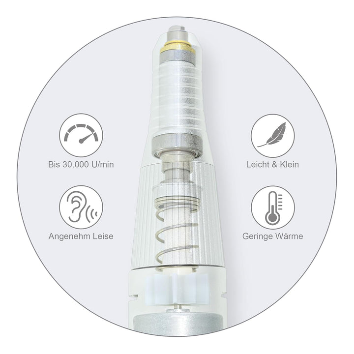 Premium Handstück Nagelfräser Nail Drill Touch Professional 30.000 U/Min