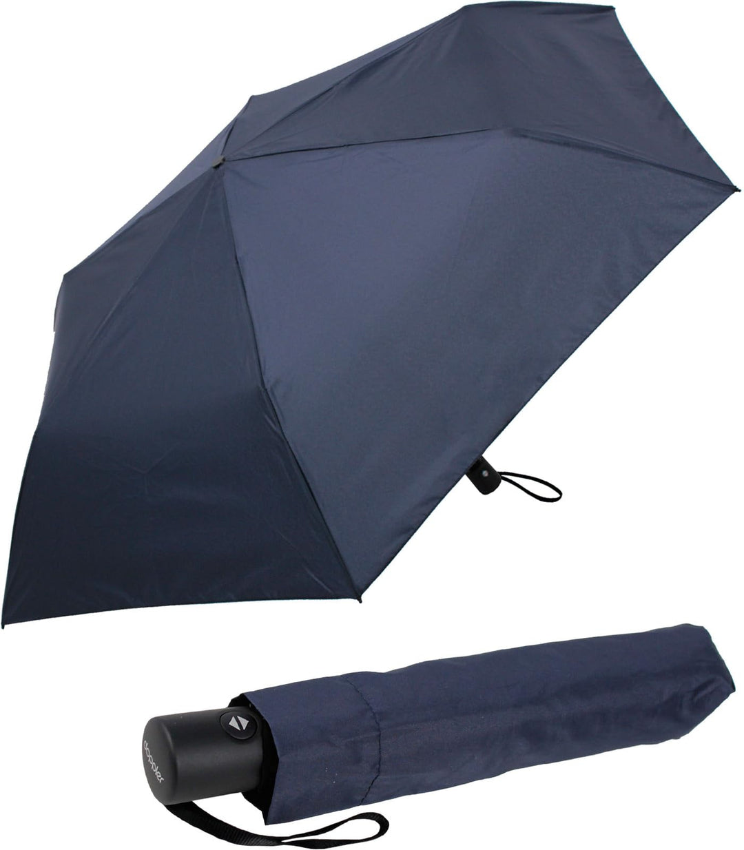 Doppler Taschenschirm Mini Zero Magic mit Auf-Zu-Automatik Deep Blue, Deep Blue