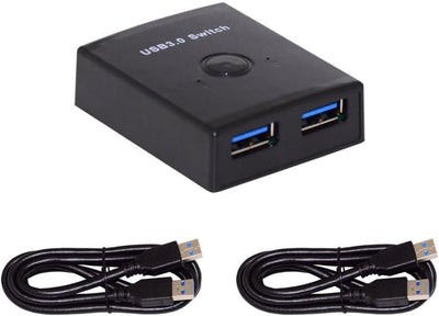 Chenyang USB 3.0 KVM Bidirektional Sharing Switch Selector 2 Computer Freigeben 1 USB Geräte ＆ 1 Com