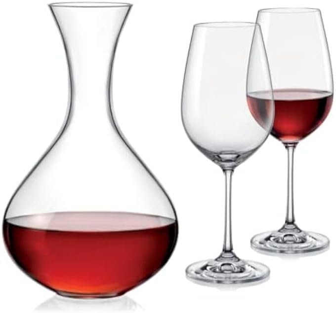 Bohemia Crystal Weinkaraffe Bar 1,5 l Glas