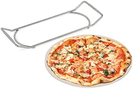 Boomex Pizzastein 30 cm und Halterung für Grill 57646