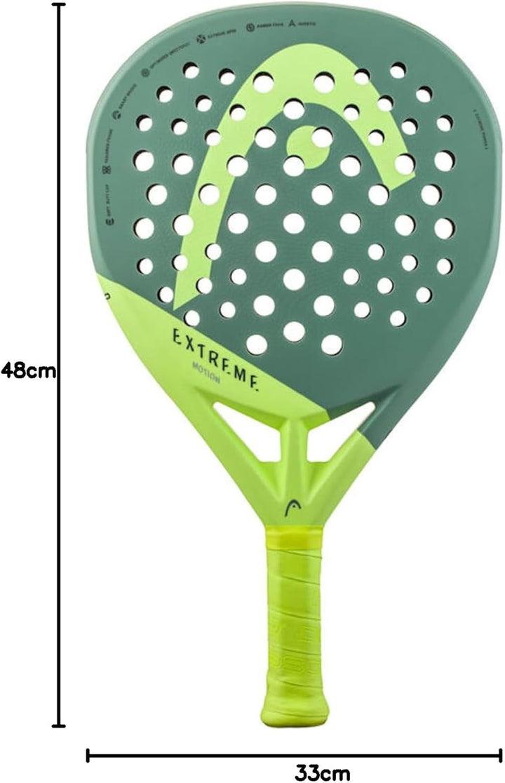 Head Extreme Padel Schläger-Paddel-Serie (Elite, Motion, One, Pro) Extreme Motion_223023, Extreme Mo