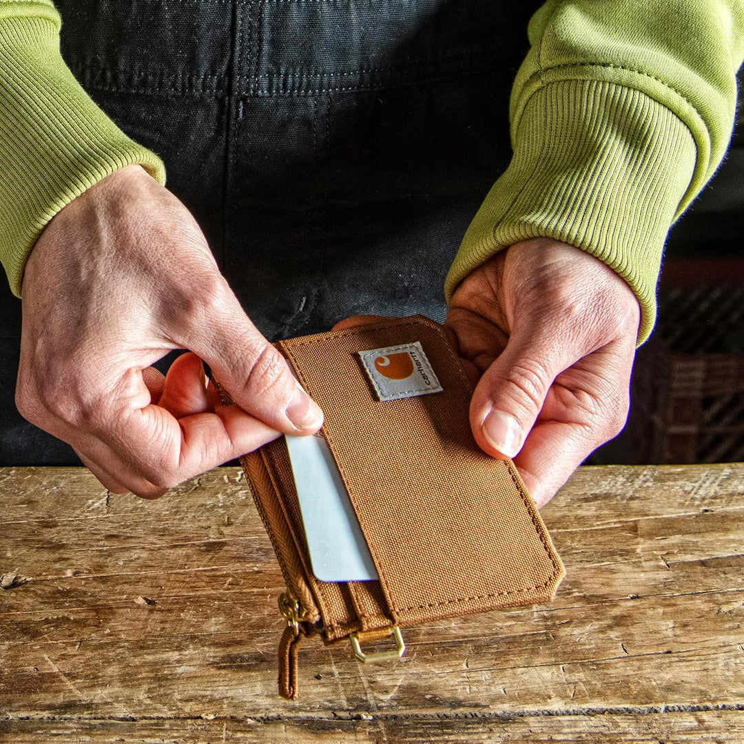 Carhartt Robuste Einheitsgrösse Nylon-ente mit Reissverschluss (Carhartt Brown), Einheitsgrösse Nylo