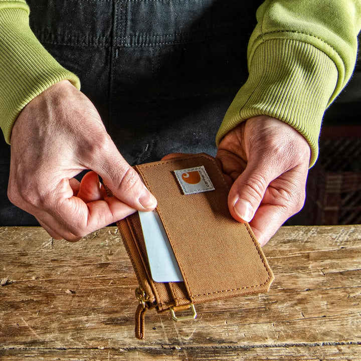 Carhartt Robuste Einheitsgrösse Nylon-ente mit Reissverschluss (Carhartt Brown), Einheitsgrösse Nylo