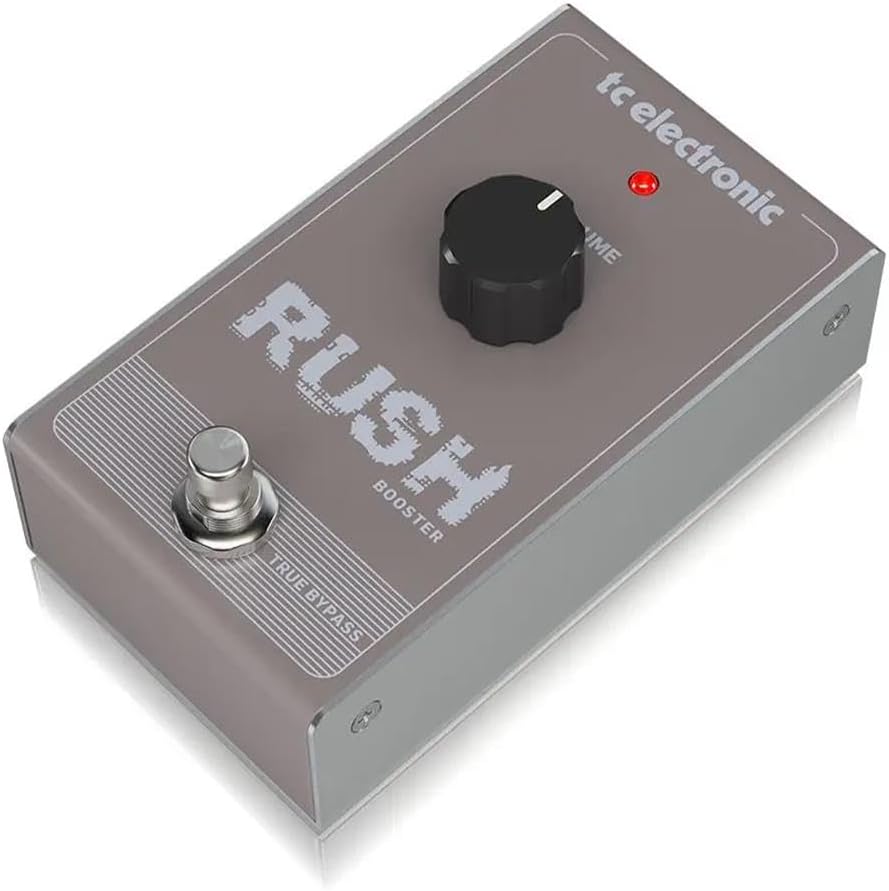 TC Electronic RUSH BOOSTER Ultra-transparenter Clean Boost mit kraftvollem 20 dB Gain