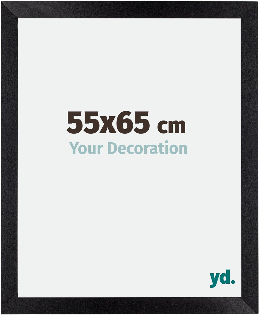 yd. Your Decoration - Bilderrahmen 55x65 cm - Bilderrahmen aus MDF mit Acrylglas - Antireflex - Ausg