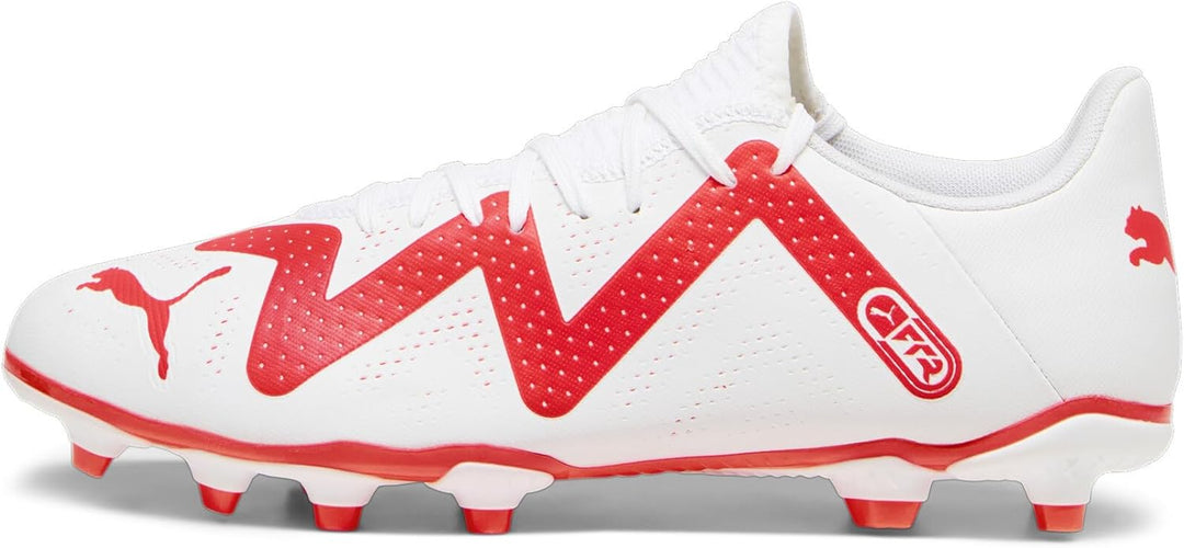 PUMA Herren Future Play Fg/Ag Fussballschuh 39 EU Puma White Fire Orchid, 39 EU Puma White Fire Orch