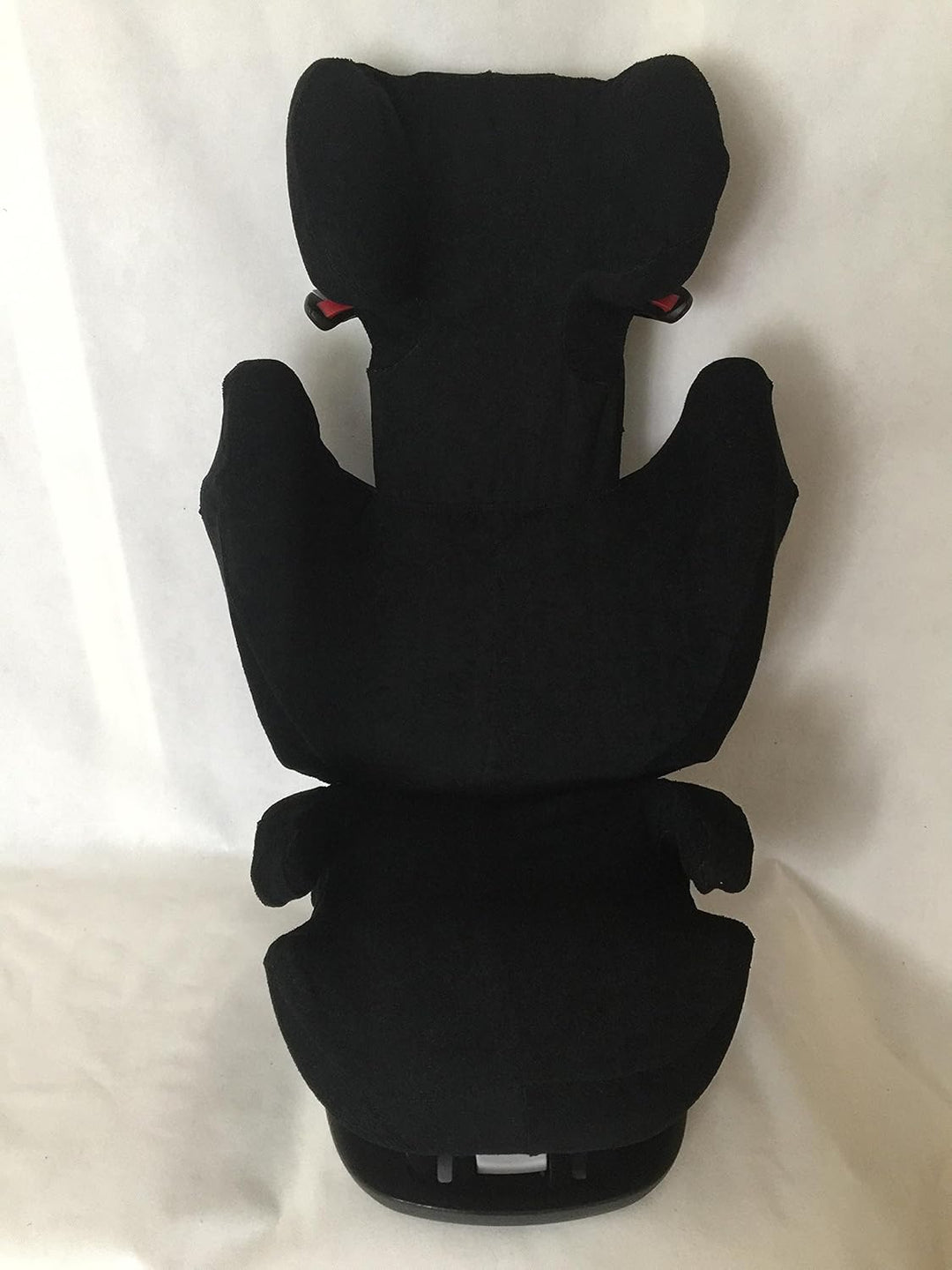 Sommerbezug Schonbezug für Cybex Solution M, M-Fix, S-Fix, M SL Frottee 100% Baumwolle schwarz