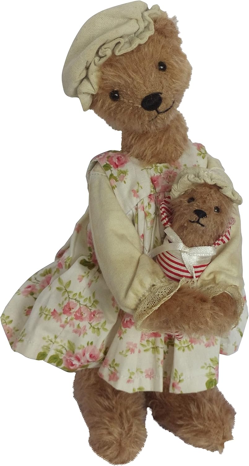 Clemens Sammler Teddy Beste Oma der Welt/Best Grandma in The World 25 cm limitiert Mohair