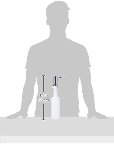 GROHE | Spülmittelspender Contemporary - für Flüssigseifen, mit Vorratsbehälter 0,4l | chrom | 40536