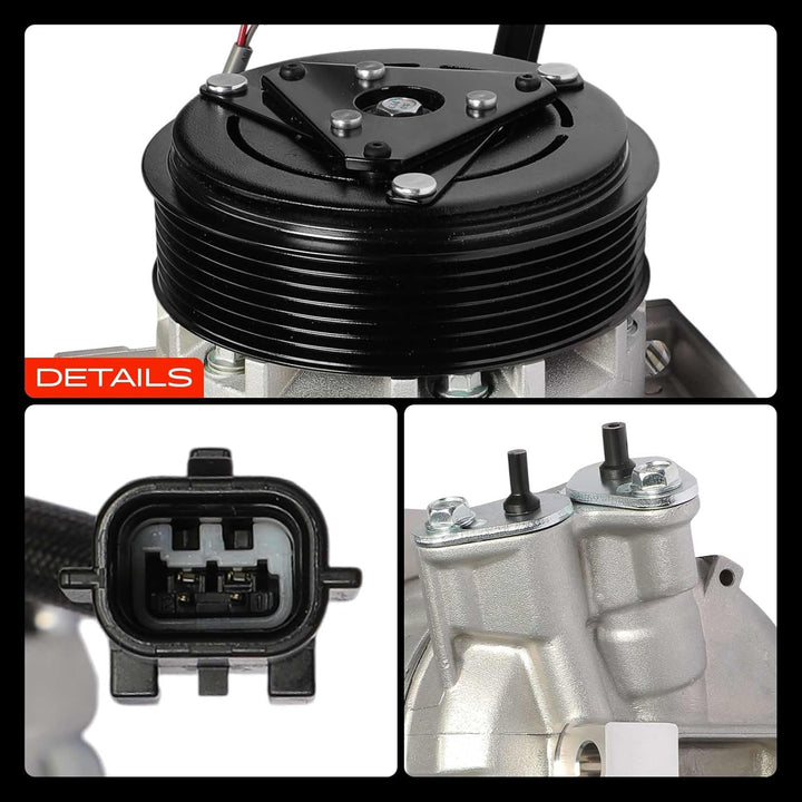 Frankberg Klimakompressor Klimaanlage Kompatibel mit Clio IV BH 0.9L 1.2L Benzin 2012-Heute C.a.p.t.