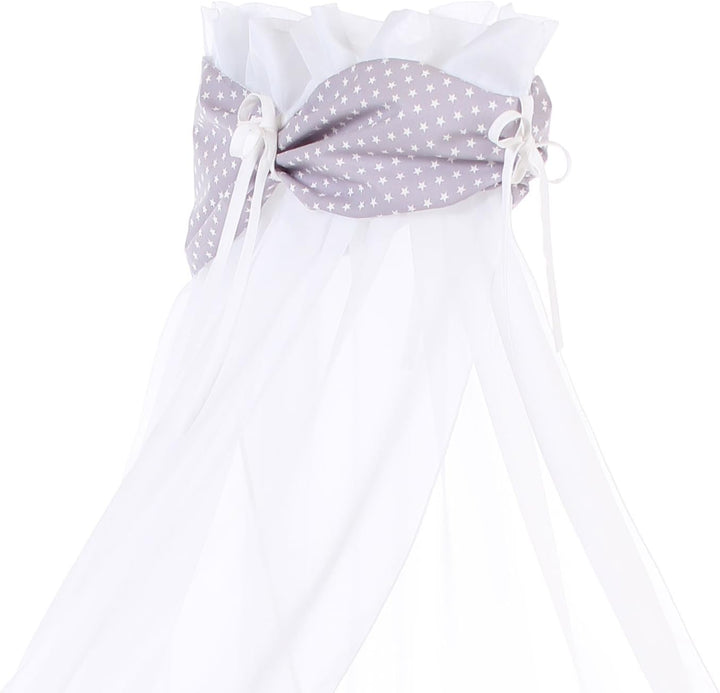 babybay Himmel Organic Cotton mit Schleife passend für die Modelle Original, Maxi, Boxspring, Comfor