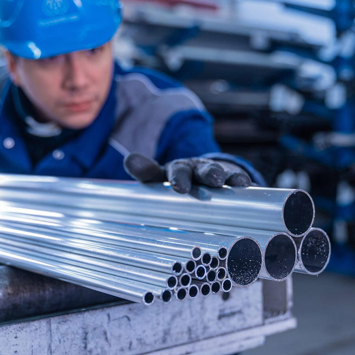 thyssenkrupp Alurohr Ø 40 x 3 mm in 1500 mm Länge | Rundrohr Aluminium Alu | Werkstoff: EN AW-6060 Ø