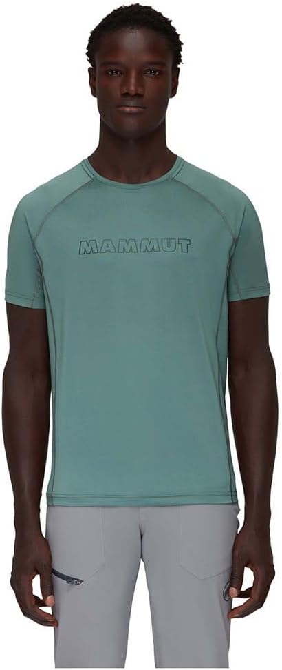 Mammut Herren Selun FL T-Shirt Men Logo Wander-Shirt XXL Dark Jade, XXL Dark Jade