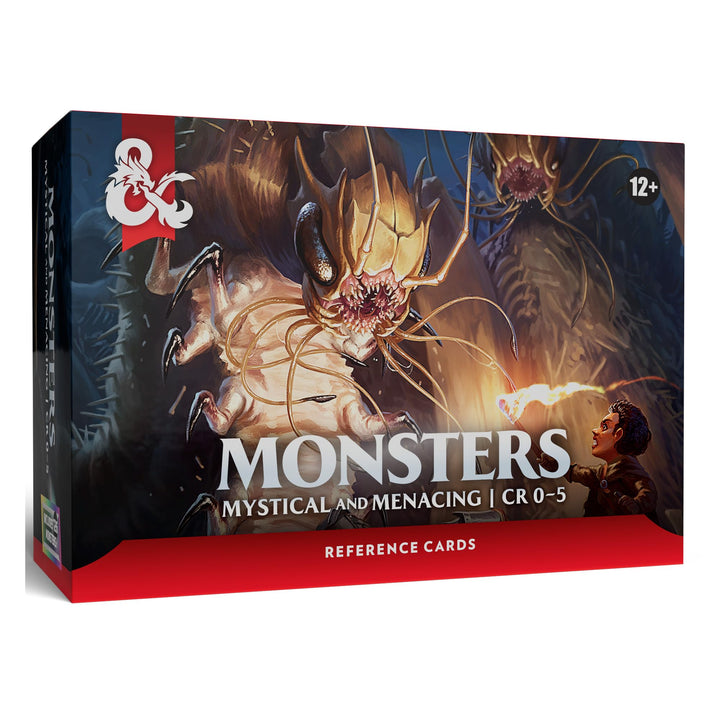 Dungeons &amp; Dragons Referenzkarten – Monster (Mystisch und Bedrohlich) | D&amp;D-Zubehör (Englische Versi