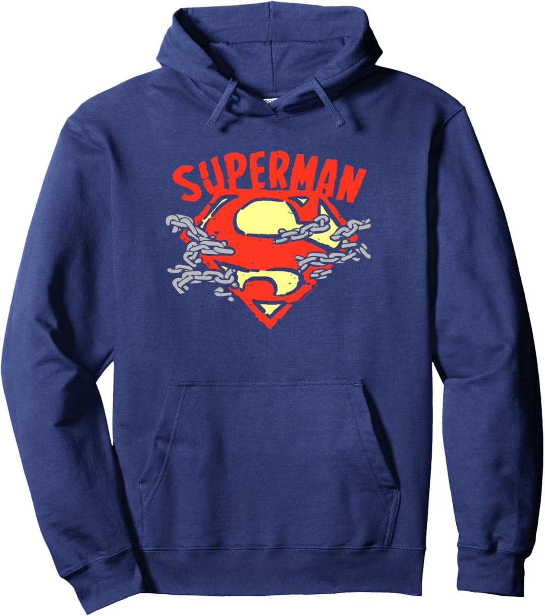 Superman Chain Breaking Pullover Hoodie