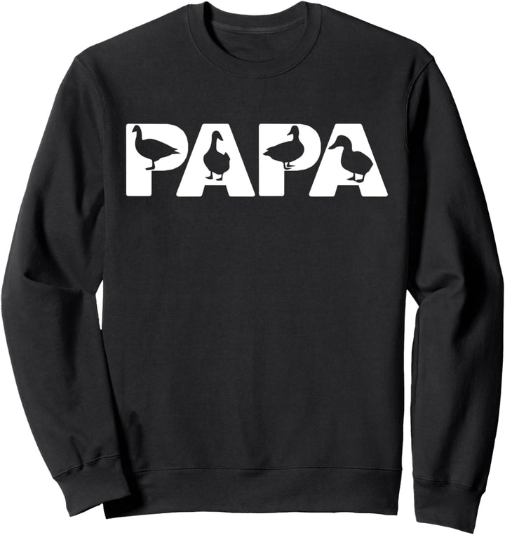 Entenpapa-Hemd, Lustiges Papa-Entenpapa-Geschenk Sweatshirt