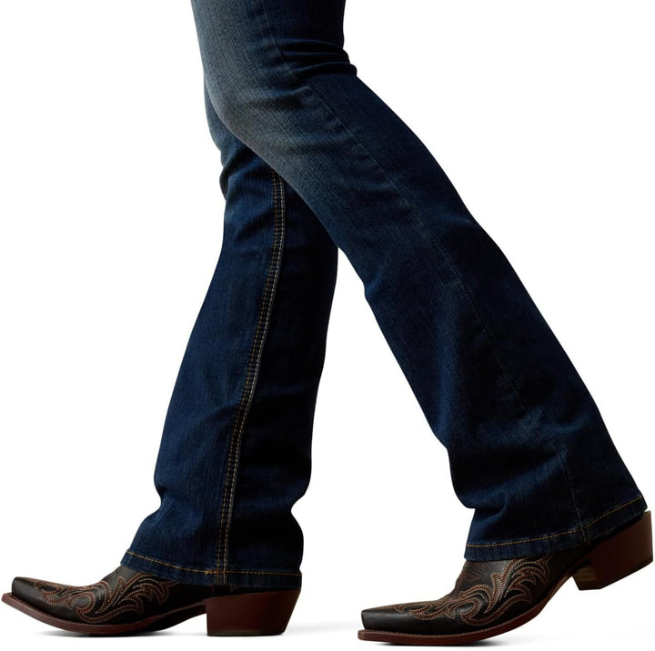 Ariat Damen R.e.a.l. perfekt sitzende Stretch-Jeans mit Bootcut-Bein, Rosa 31 Lita, 31 Lita