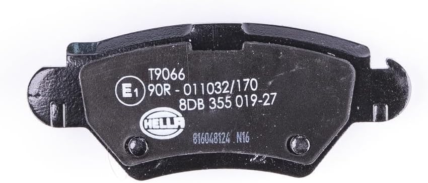 HELLA PAGID 8DB 355 019-271 Bremsbelagsatz - T9066 - Dicke/Stärke: 16.9mm - Bremssystem: Bosch - mit