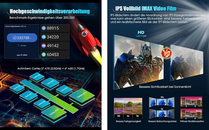 8 Zoll 8-Kern Android 14 Autoradio GPS Navi für VW Golf 5/6 Caddy Polo Passat Touran Tiguan T5 Multi