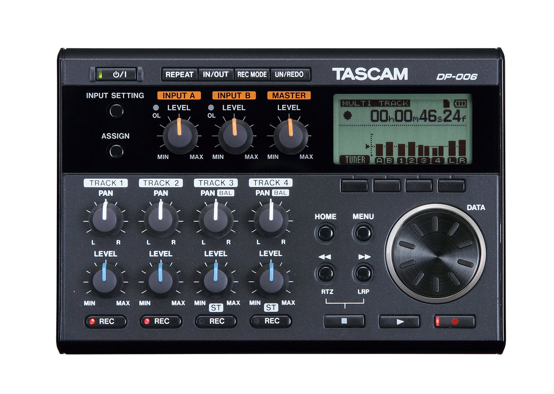 Tascam DP-006 – Digitales 6-Spur-Pocketstudio Single, Single