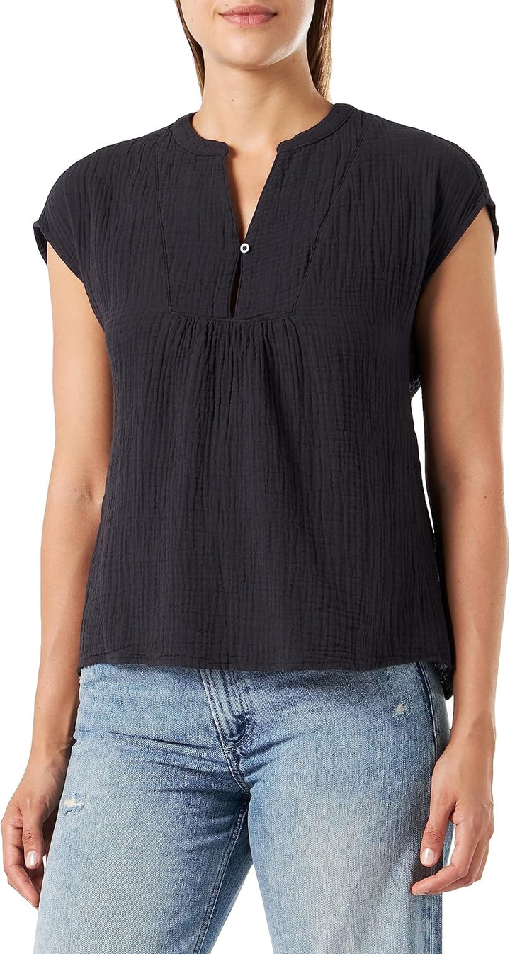 s.Oliver Damen Bluse ärmellos 40 Blau 5989, 40 Blau 5989